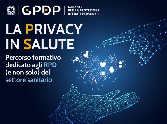 FORMAZIONE – “La Privacy in salute”. Secondo appuntamento formativo del… – www.gpdp.it