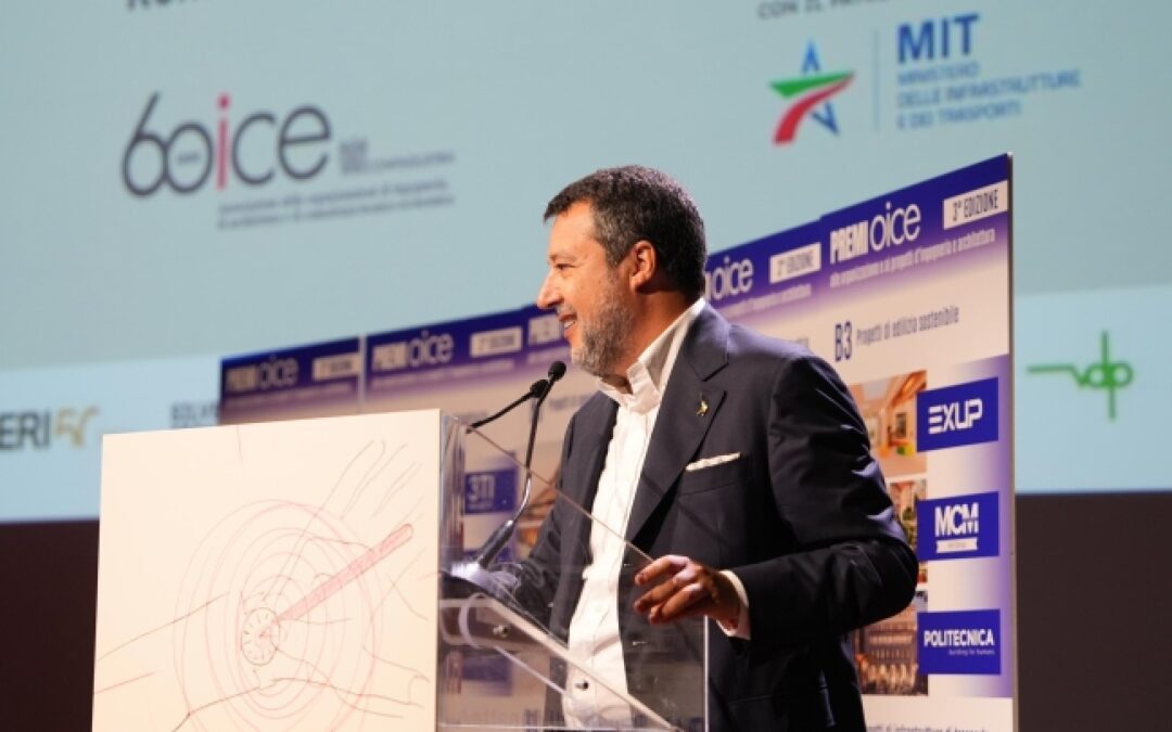 Ingegneria: il ministro Salvini all’Assemblea Annuale OICE – www.mit.gov.it