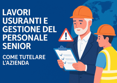 Lavori usuranti e gestione del personale senior: come tutelare l’azienda