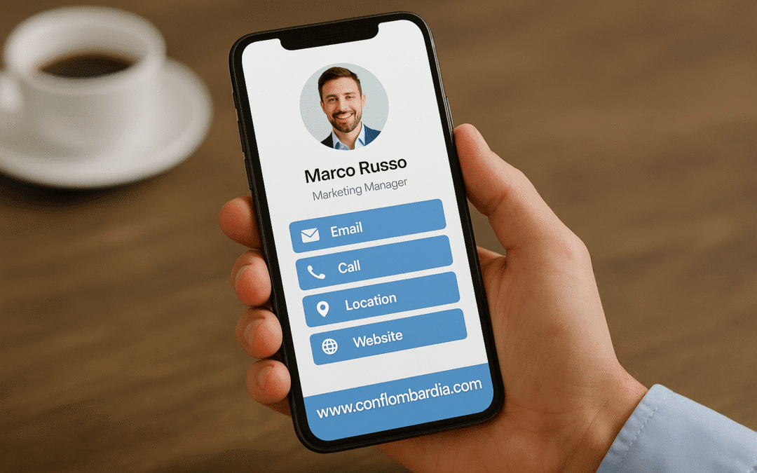 La tua vCard digitale
