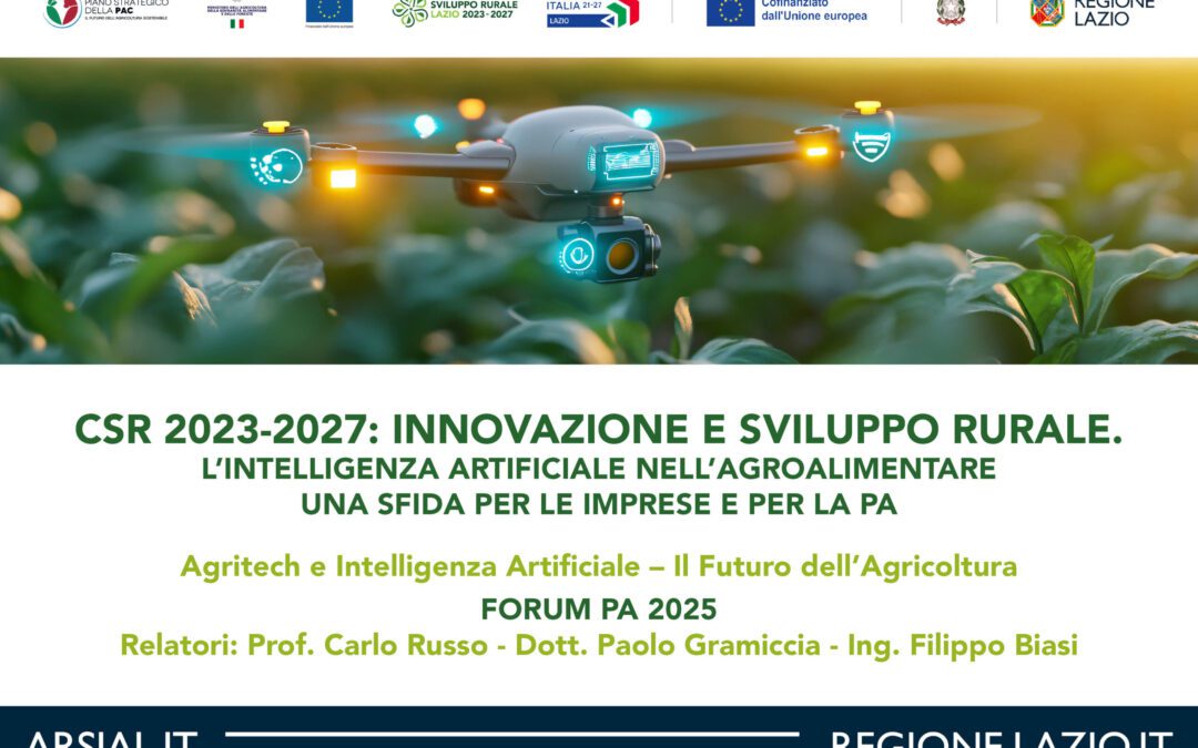 Innovazione e intelligenza artificiale in agricoltura – www.lazioeuropa.it