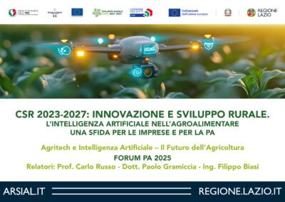 Innovazione e intelligenza artificiale in agricoltura – www.lazioeuropa.it