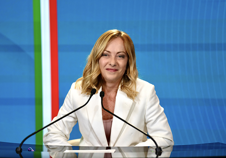 Videocollegamento con la celebrazione del 25° anniversario di Libero quotidiano – www.governo.it