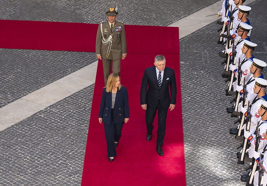 Incontro con il Primo Ministro slovacco Robert Fico – www.governo.it