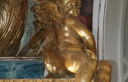 Beni culturali, restaurato baldacchino monumentale a Santa Flavia (Pa)