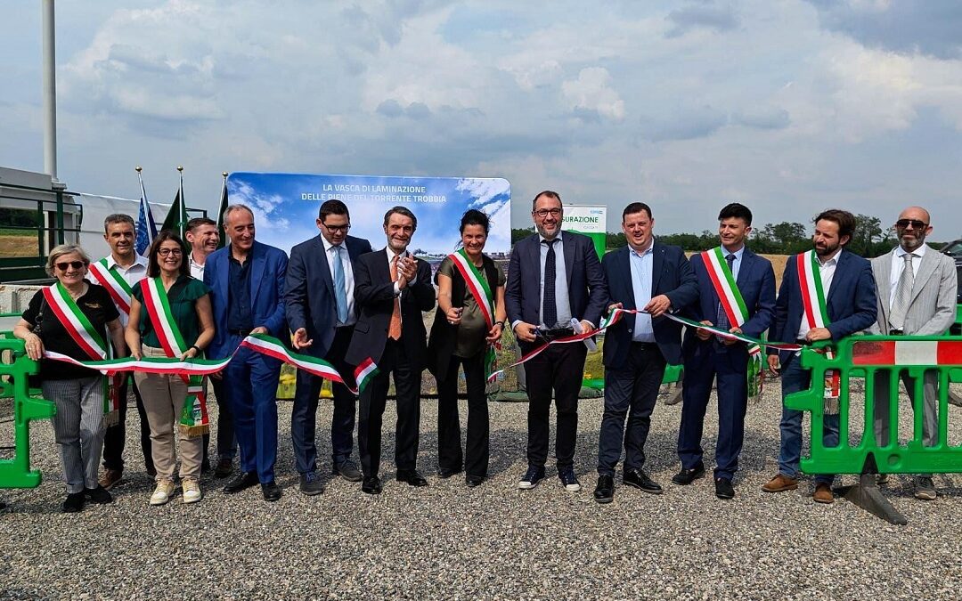Inaugurata la nuova vasca di laminazione a Gessate (Milano) – www.lombardianotizie.online