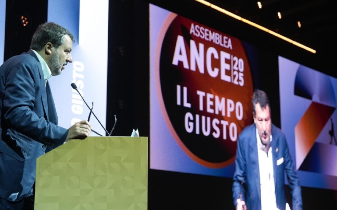Edilizia: il Ministro Salvini all’Assemblea Annuale di ANCE – www.mit.gov.it