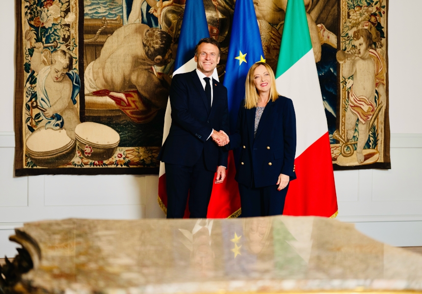 Incontro con il Presidente della Repubblica Francese – www.governo.it