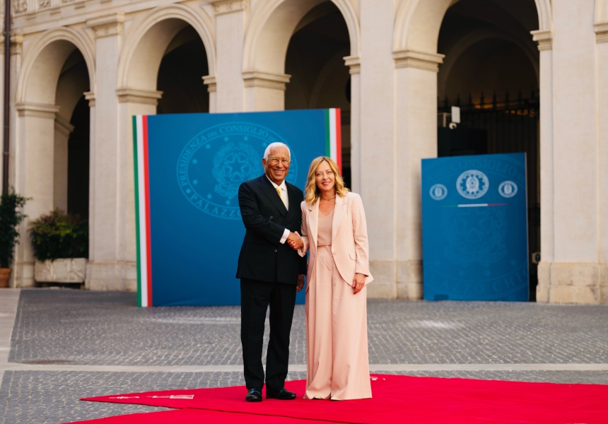 Incontro con il Presidente del Consiglio europeo Costa – www.governo.it