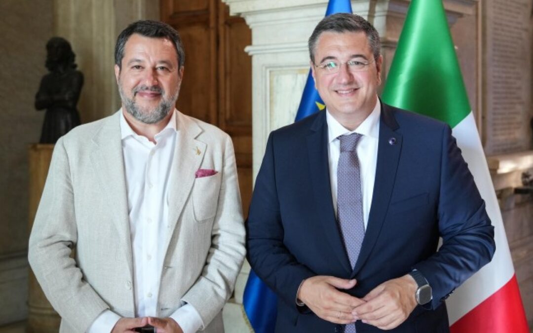 MIT, bilaterale tra Salvini e il Commissario europeo Tzitzikostas – www.mit.gov.it