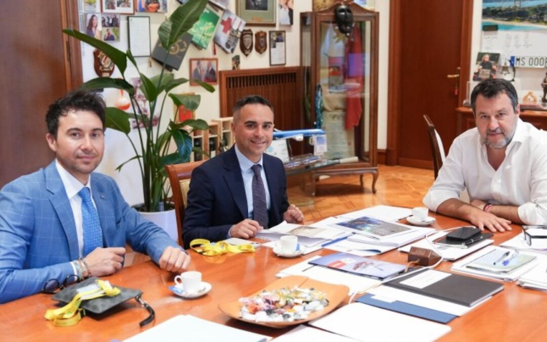 Lampedusa: ministro Salvini incontra il sindaco Mannino – www.mit.gov.it