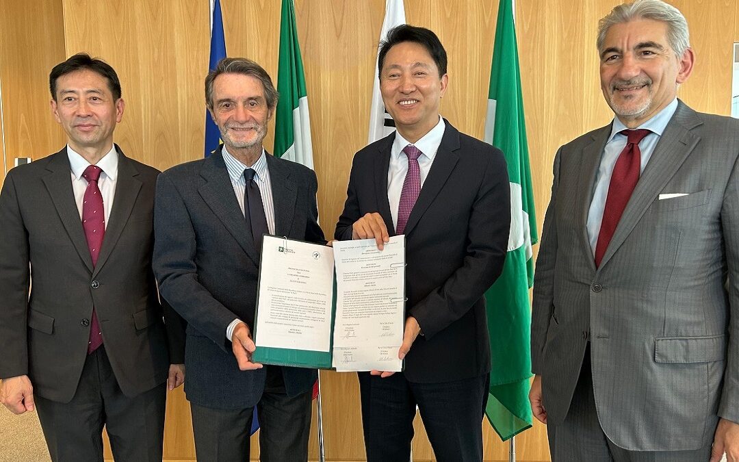 Palazzo Lombardia, Fontana firma accordo con governatore Seoul – www.lombardianotizie.online