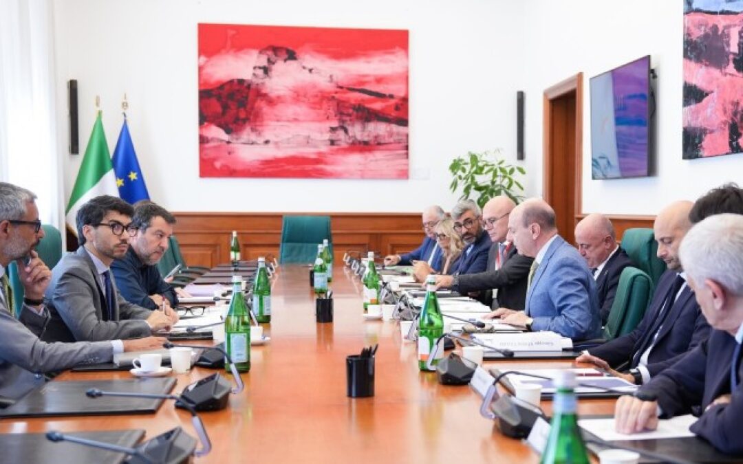 Trasporti: riunione al MIT con ministro Salvini su progetto AV Frosinone  – www.mit.gov.it