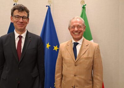 incontro Urso-Baptiste su partnership Italia-Francia – www.mimit.gov.it