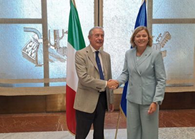 Urso incontra la Vicepresidente esecutiva Virkkunen. Ampia intesa sui principali dossier tecnologici – www.mimit.gov.it