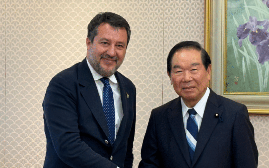 Giappone, il ministro Salvini ricevuto dal Presidente della Camera Nukaga – www.mit.gov.it