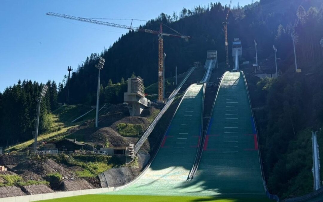 Olimpiadi 2026, inaugurato il trampolino di Predazzo – www.mit.gov.it