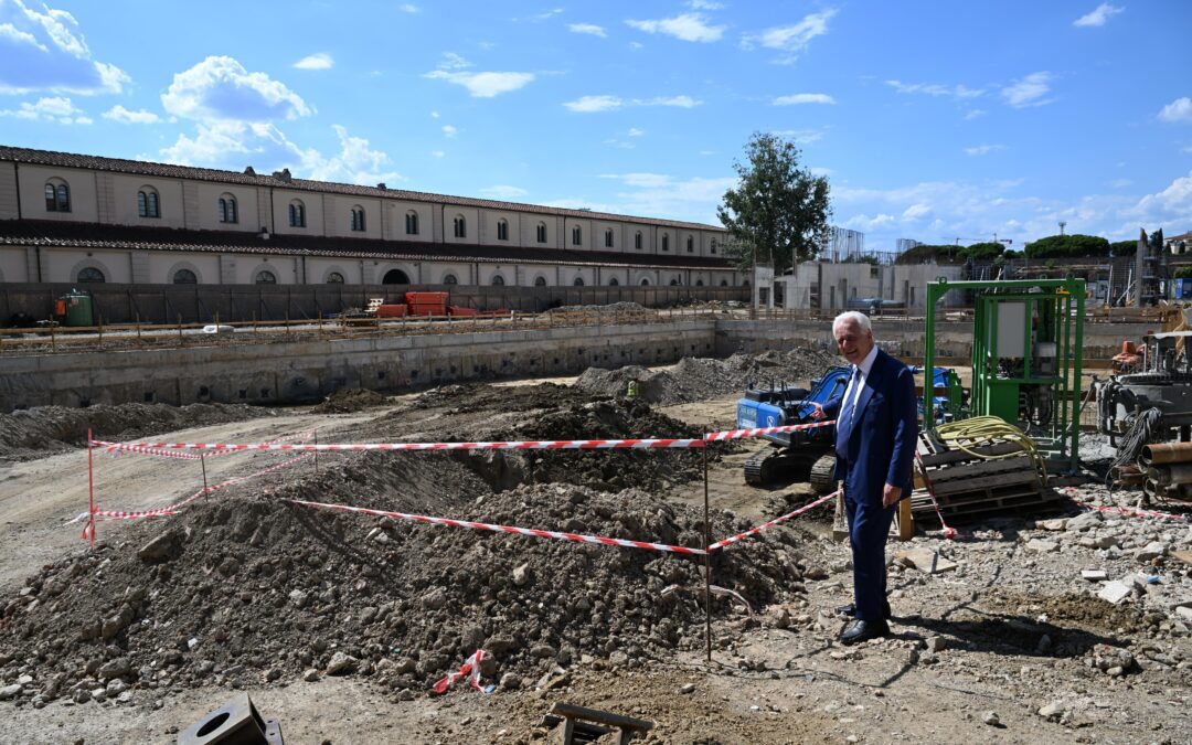 Ristrutturazione Fortezza da Basso, sopralluogo di Giani. Cronoprogramma rispettato
                         – www.toscana-notizie.it