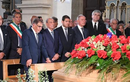 Pippo Baudo, Schifani ai funerali: «Rimarrà esempio per tutti i siciliani»
