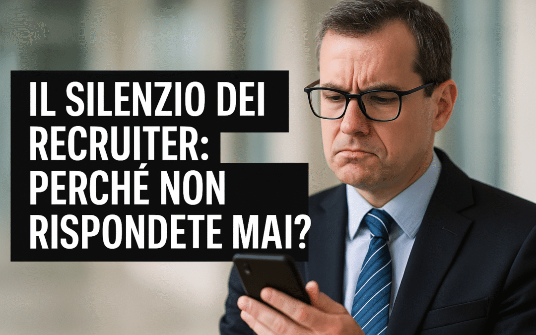 Il silenzio dei recruiter: perché non rispondete mai?