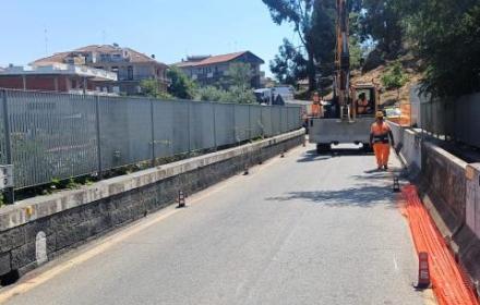Viabilità, Aricò: «Ponte San Giuliano riaperto, a breve lavori di consolidamento»