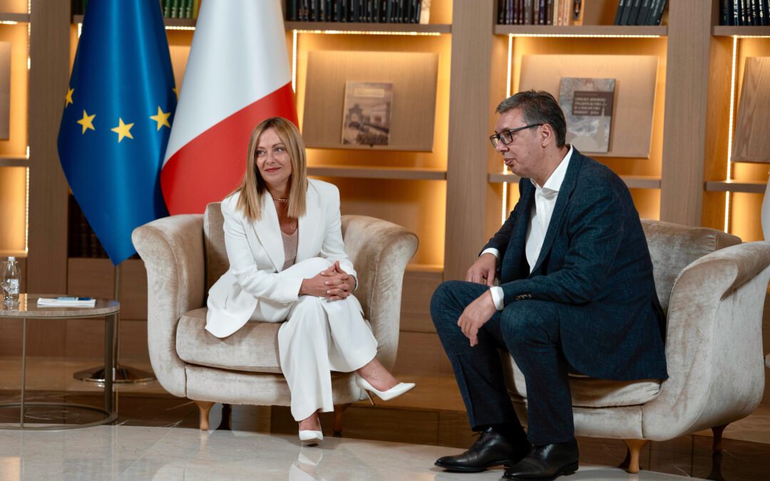 Incontro con il Presidente della Repubblica di Serbia – www.governo.it