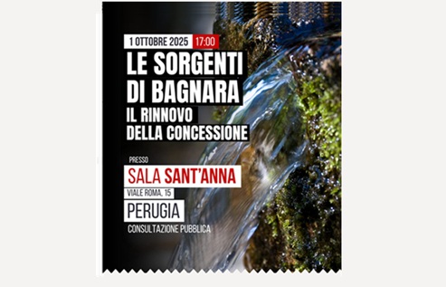 La Regione Umbria convoca il secondo incontro pubblico per il rinnovo delle concessioni di Bagnara. L’assessore Thomas De Luca: “Proseguiamo nel percorso di partecipazione per soluzioni concrete ed equilibrate” – www.regione.umbria.it