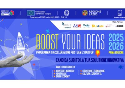 Boost Your Ideas, al via l’edizione 2025-2026 – www.lazioeuropa.it