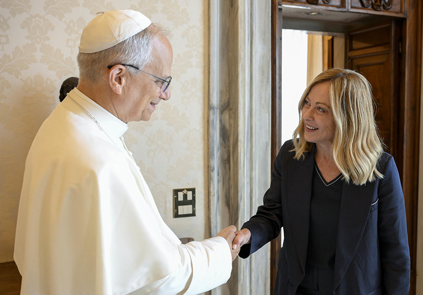 Il messaggio di auguri del Presidente Meloni a Sua Santità Papa Leone XIV – www.governo.it