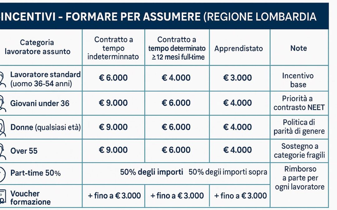 Assumere Oggi Conviene: la Lombardia Scommette sul Lavoro e sulle PMI