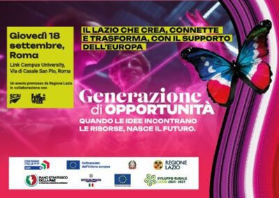 Il FEASR Lazio a Rome Future Week 2025 – www.lazioeuropa.it
