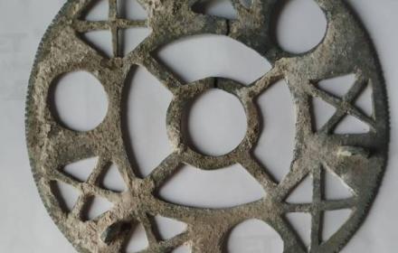 Beni culturali, ritrovato a Sutera un polycandelon di epoca bizantina