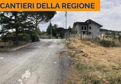 Basicò, lavori per la stabilizzazione del versante nord-est