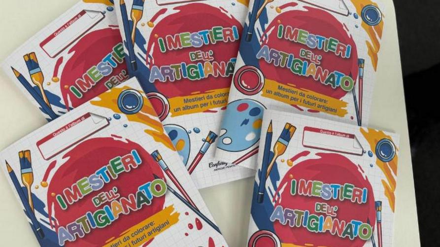 Un album da colorare sui mestieri dell’artigianato
 – www.regione.piemonte.it