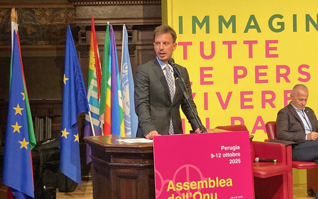Assemblea Onu dei Popoli, vicepresidente della Regione Umbria Tommaso Bori: “no alla cultura dell’odio, dobbiamo ricostruire la cultura della fraternità” – www.regione.umbria.it