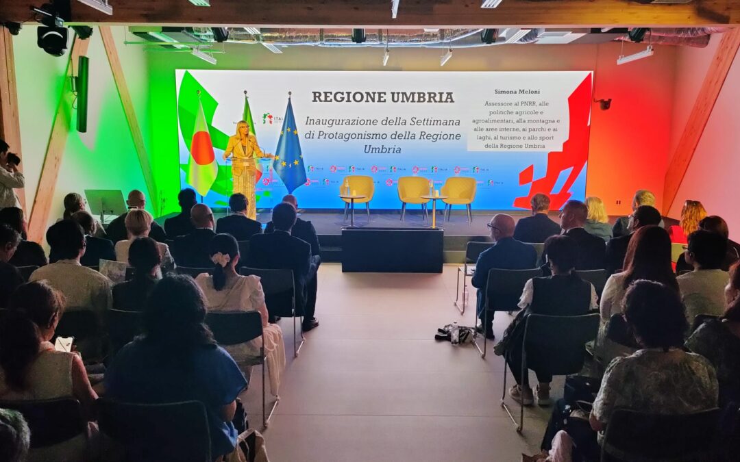Il Padiglione Italia premiato all’Expo 2025 Osaka. L’assessore Simona Meloni: “Un orgoglio per l’Italia e anche per l’Umbria, che ha dato un contributo concreto al successo del progetto nazionale” – www.regione.umbria.it