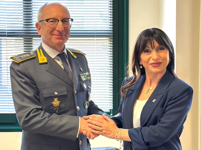 La Presidente della Regione Stefania Proietti ha ricevuto il Generale Fabrizio Cuneo, comandante interregionale dell’Italia centrale della Guardia di Finanza. Ringraziamenti per l’attività svolta a favore della sicurezza economico-finanziaria in tutta la regione – www.regione.umbria.it