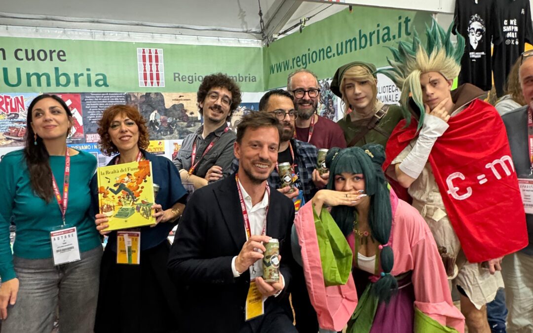 L’Umbria sbarca a Lucca Comics & Games: Bori, “vogliamo investire sul mondo dei comics e manga” – www.regione.umbria.it