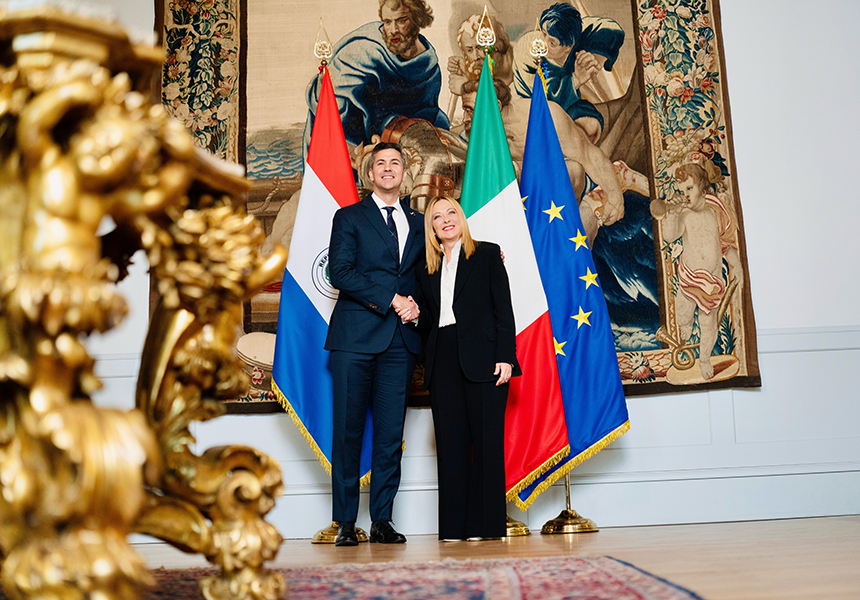 Incontro con il Presidente del Paraguay – www.governo.it