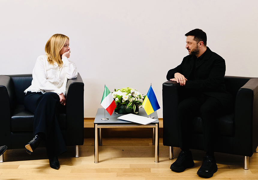 Incontro Meloni – Zelensky | www.governo.it – www.governo.it