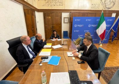 Italia-Turkmenistan: Urso incontra l’Ambasciatore Komekov – www.mimit.gov.it