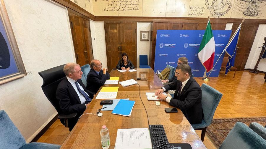 Italia-Turkmenistan: Urso incontra l’Ambasciatore Komekov – www.mimit.gov.it