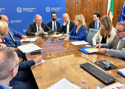 Urso incontra le associazioni di settore, “Sistema Italia compatto nella tutela e difesa del Made in Italy della moda” – www.mimit.gov.it