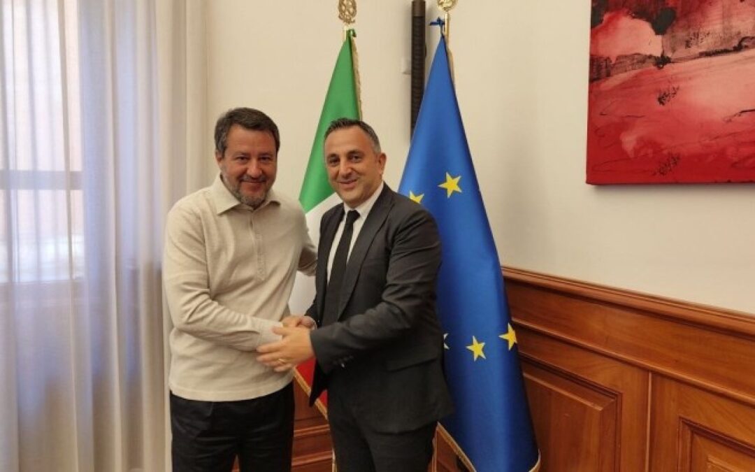 Porti: il Ministro Salvini ha incontrato Erham Ciloglu del Gruppo Yildrim/Corex – www.mit.gov.it