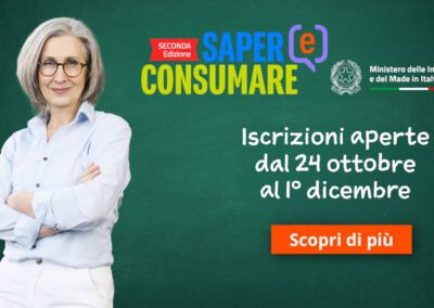 Saper(e)Consumare, al via la seconda edizione del concorso promosso dal MIMIT dedicato alle scuole – www.mimit.gov.it