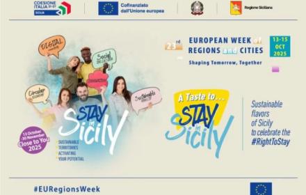 Fondi Ue, la Regione torna all’EuRegionsWeek con l’iniziativa “Stay in Sicily”