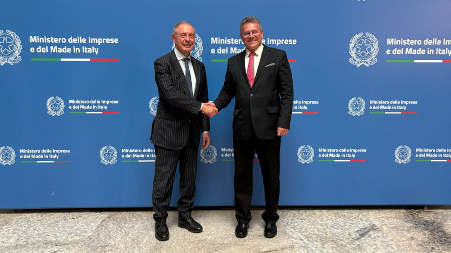 Urso incontra il Commissario Šefčovič, “Creare condizioni per attrarre nuovi investimenti” – www.mimit.gov.it