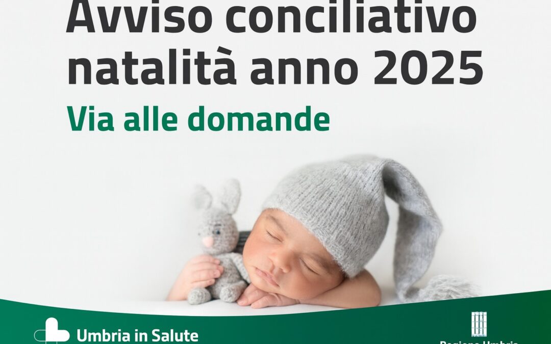 Aperto l’avviso conciliativo natalità 2025, presidente Proietti: “Un sostegno concreto alle neo mamme. L’Umbria investe su donne, lavoro e futuro demografico” – www.regione.umbria.it