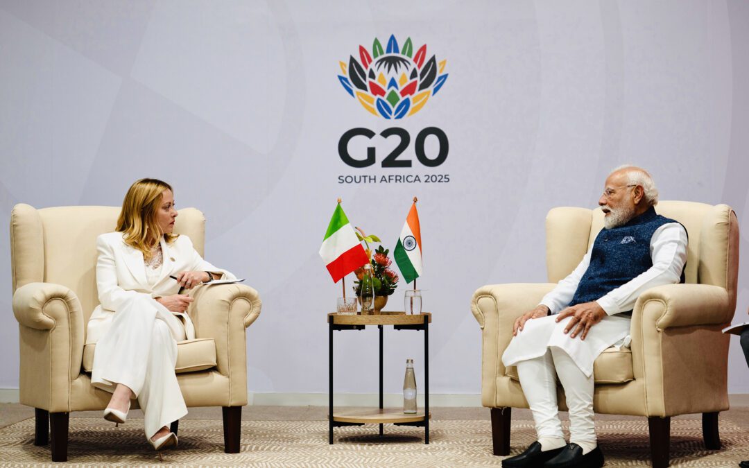 Il Presidente Meloni incontra il Primo Ministro dell’India Modi – www.governo.it