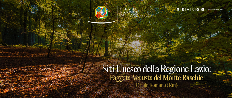 Consiglio Regionale del Lazio – Faggeta Monte Raschio di Oriolo Romano – www.consiglio.regione.lazio.it